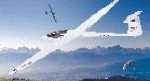 ASH 26 grand planeur 3 axes