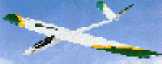 Lucky planeur de voltige 3 axes